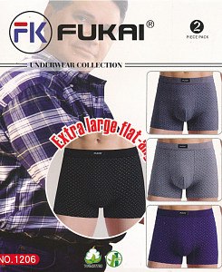 Мужские трусы боксеры (большие размеры) FUKAI